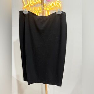 Vince Camuto Classic Black Pencil Skirt